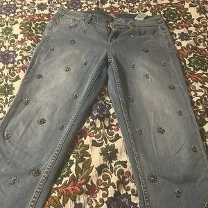 Tommy Bahama denim jeans with jewels